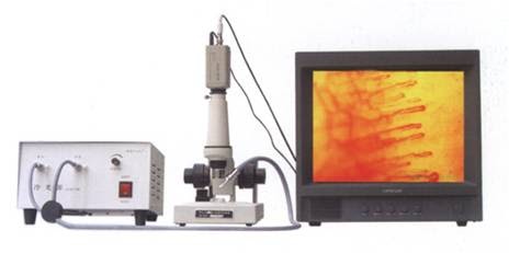 What is capillary microscope?