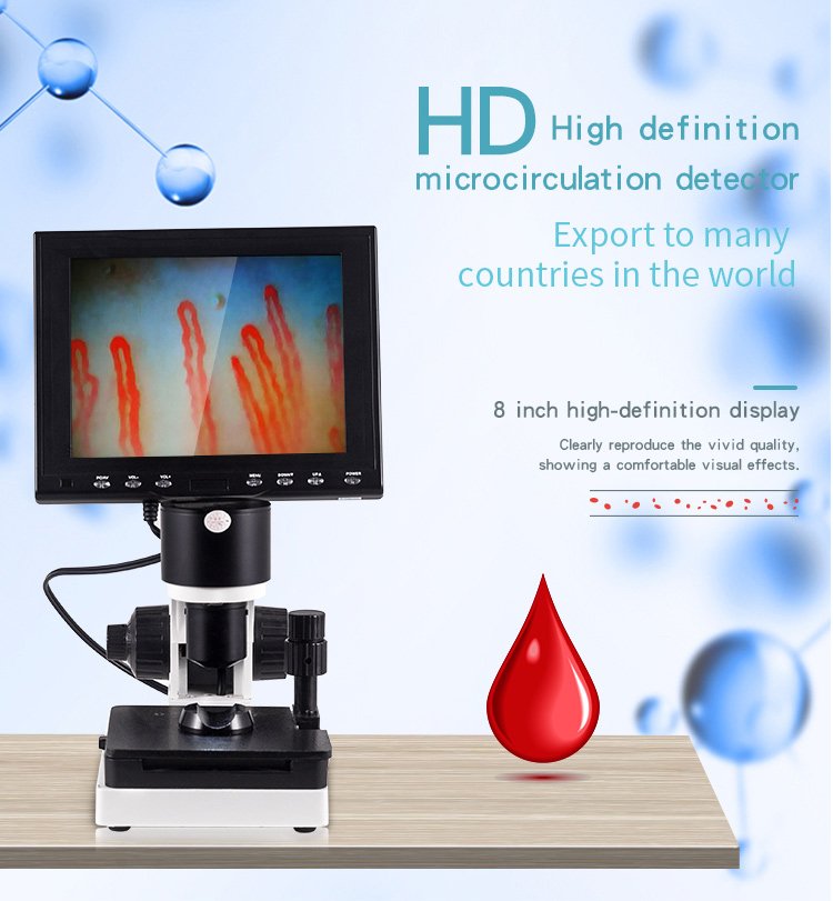 Normal Nailfold Capillaroscopy with MAIKONG Capillary Microscopes